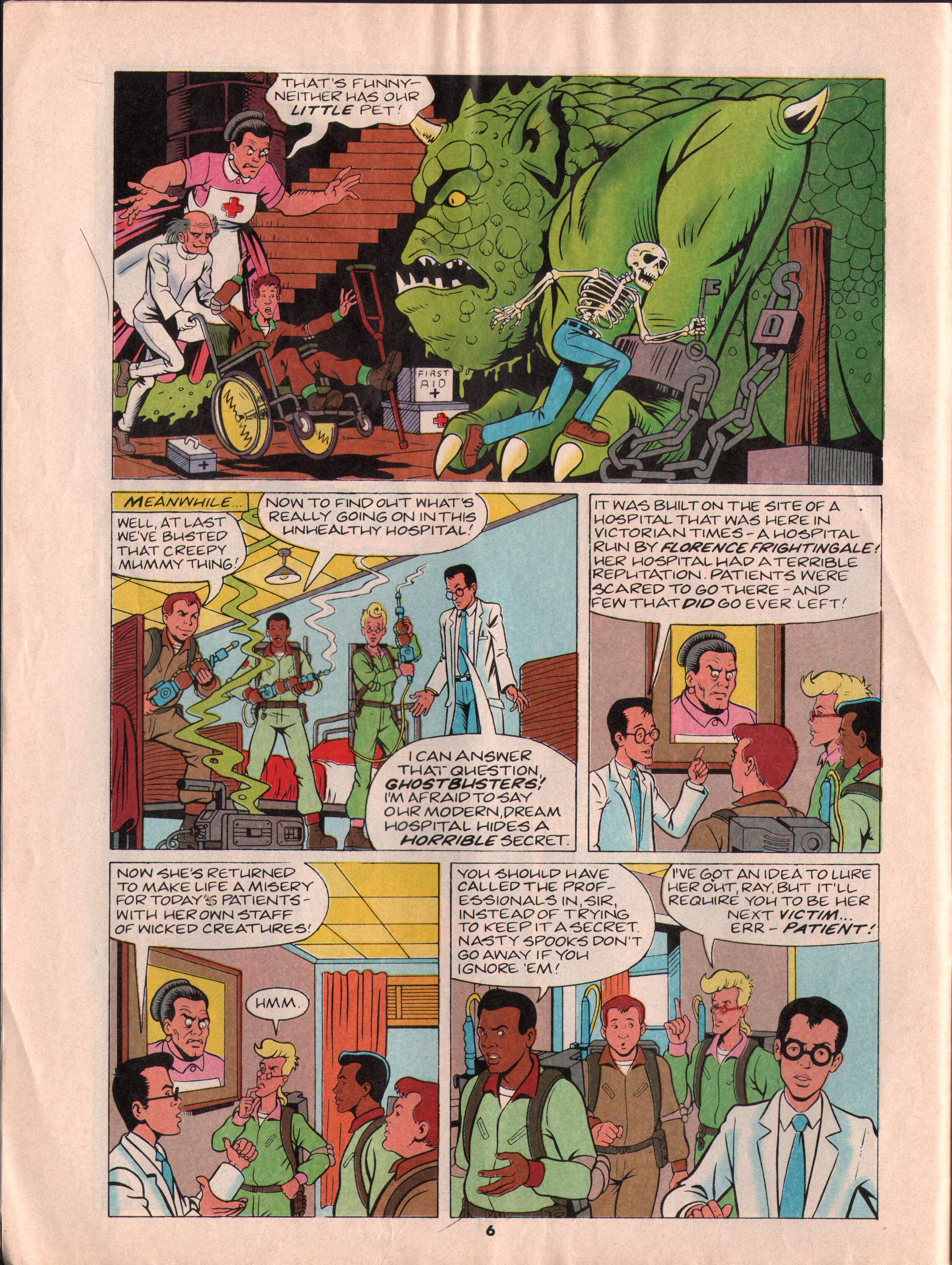 Read online The Real Ghostbusters comic -  Issue #154 - 22