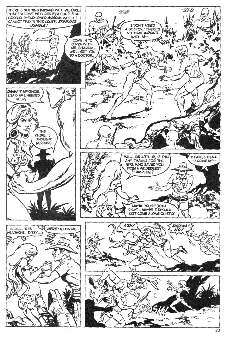 Read online Jungle Comics (1988) comic -  Issue #2 - 25
