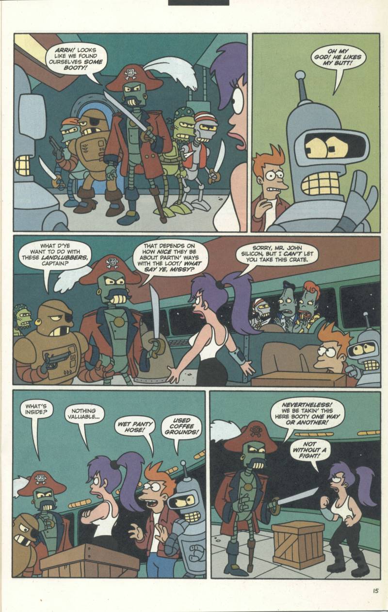 Read online Futurama Comics comic -  Issue #2 - 17