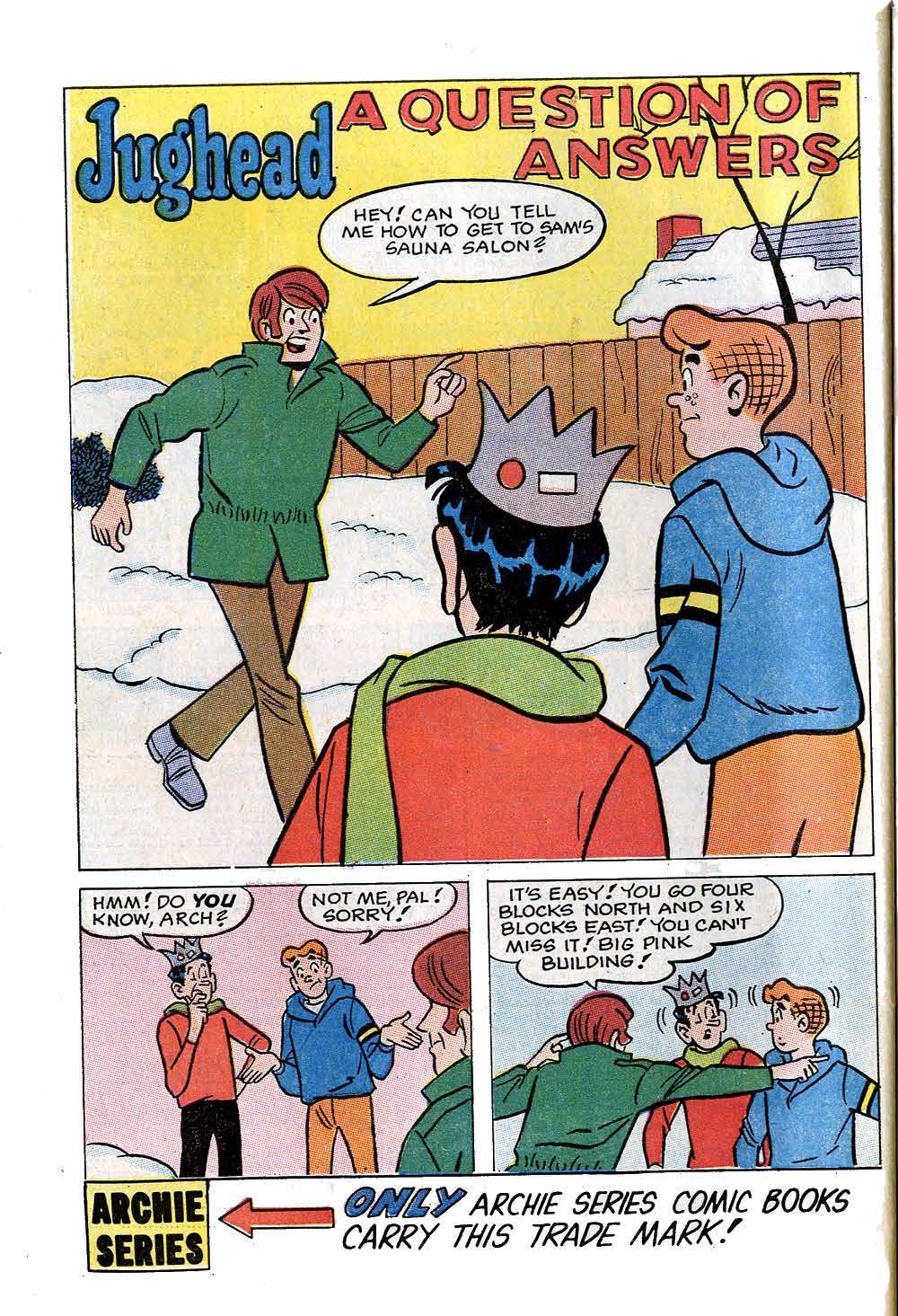 Read online Jughead (1965) comic -  Issue #189 - 30