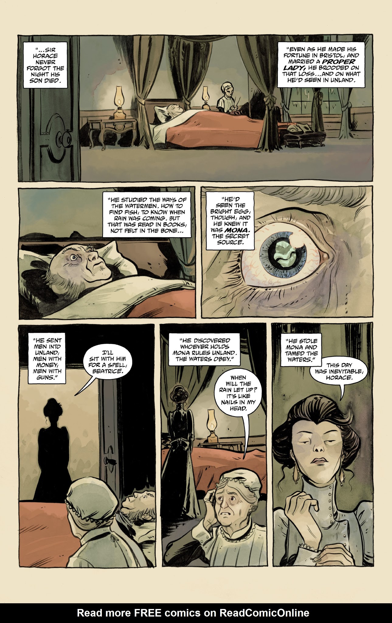 Read online Sir Edward Grey, Witchfinder: The Mysteries of Unland comic -  Issue # TPB - 106