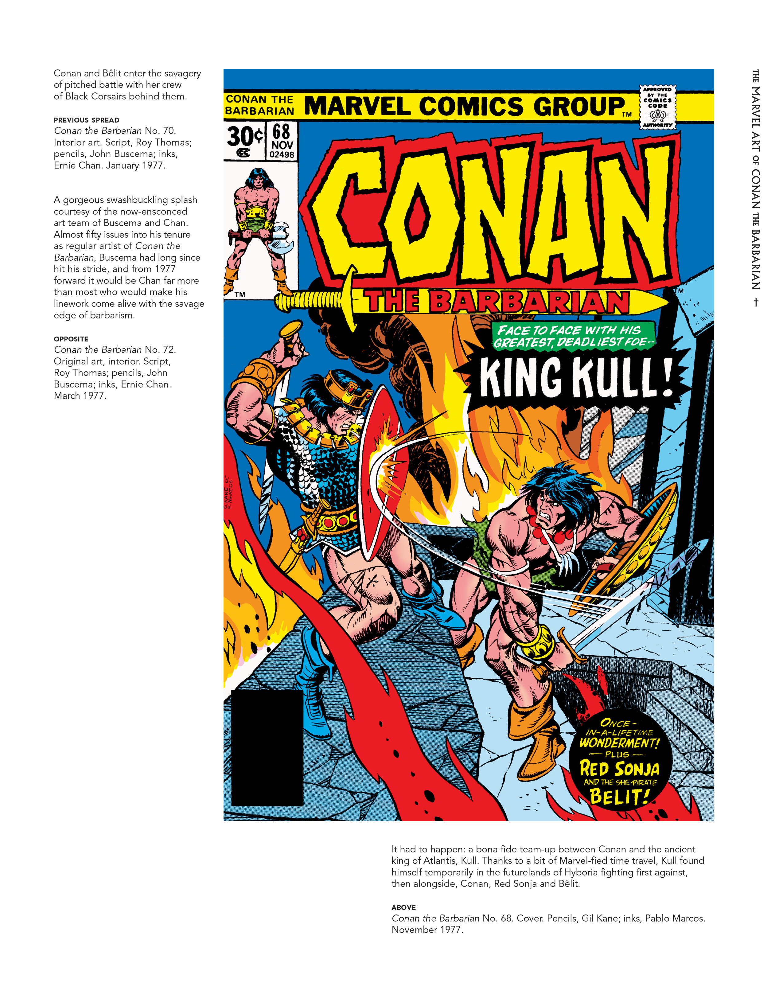 Read online Marvel Art of Conan the Barbarian comic -  Issue # TPB (Part 1) - 74