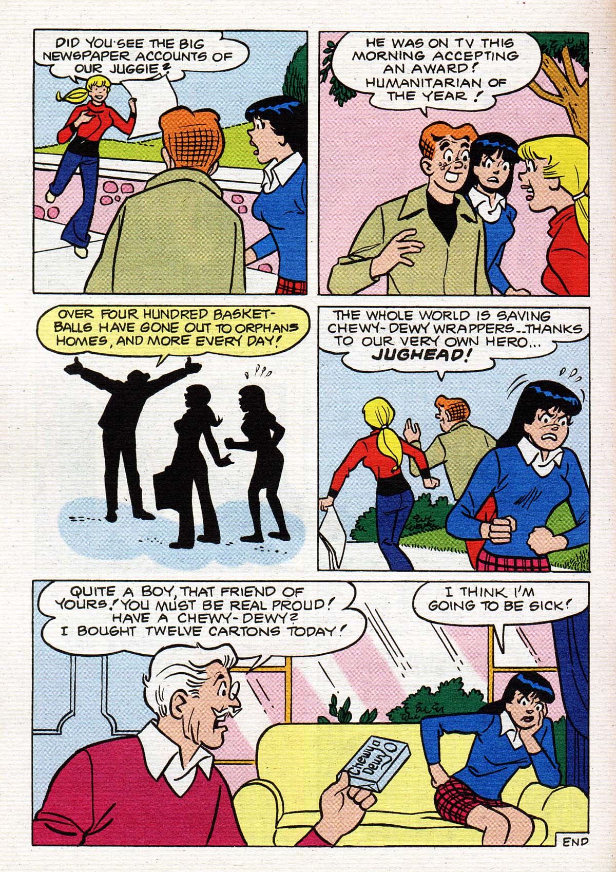 Read online Jughead's Double Digest Magazine comic -  Issue #93 - 140