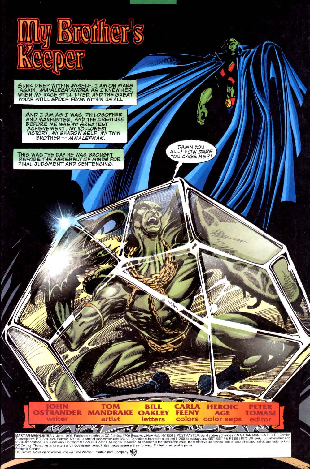 Read online Martian Manhunter (1998) comic -  Issue #7 - 2