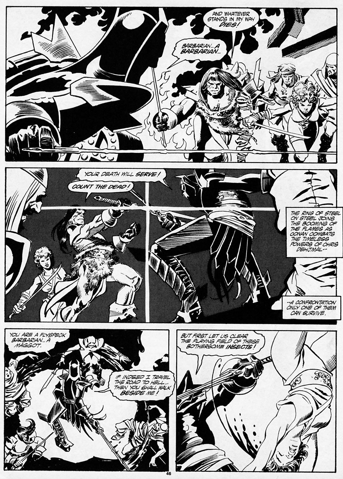 The Savage Sword Of Conan issue 186 - Page 47