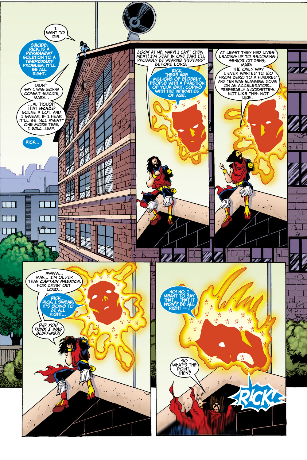 Captain Marvel (1999) Issue #20 #21 - English 10