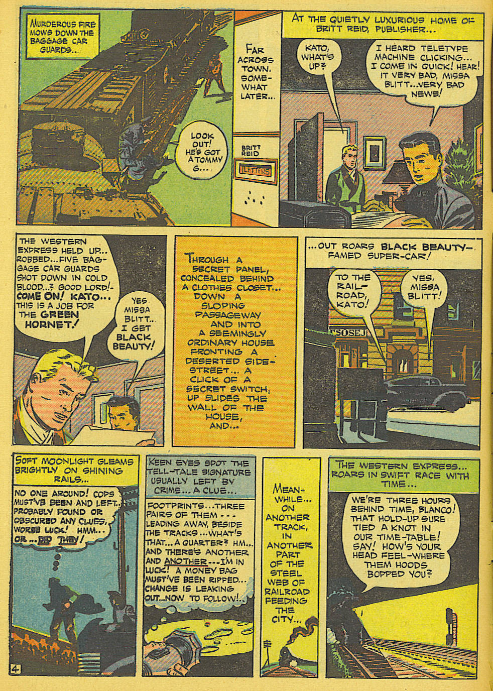 Green Hornet Comics issue 27 - Page 5