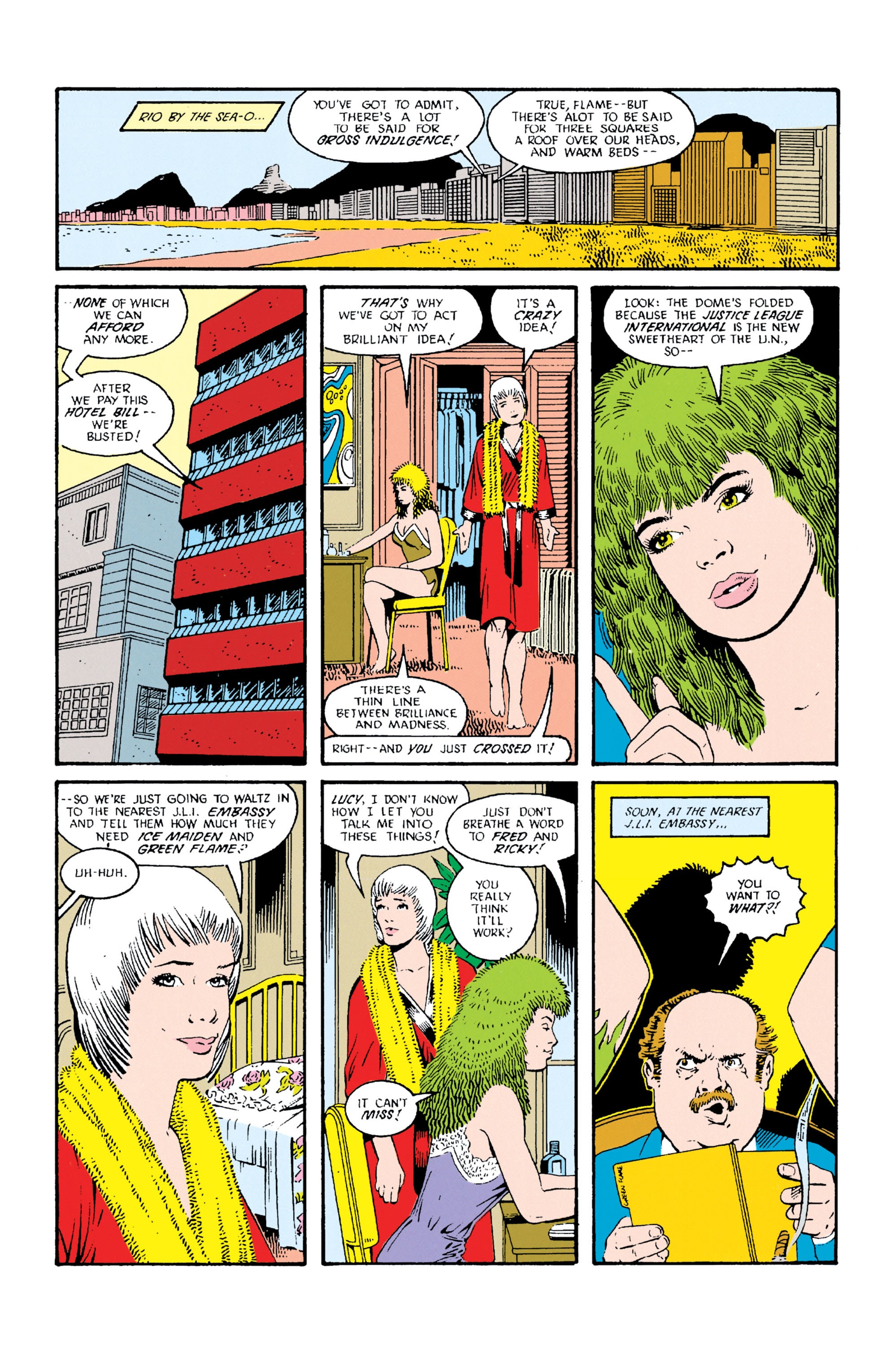 Read online Justice League International (1987) comic -  Issue #12 - 8