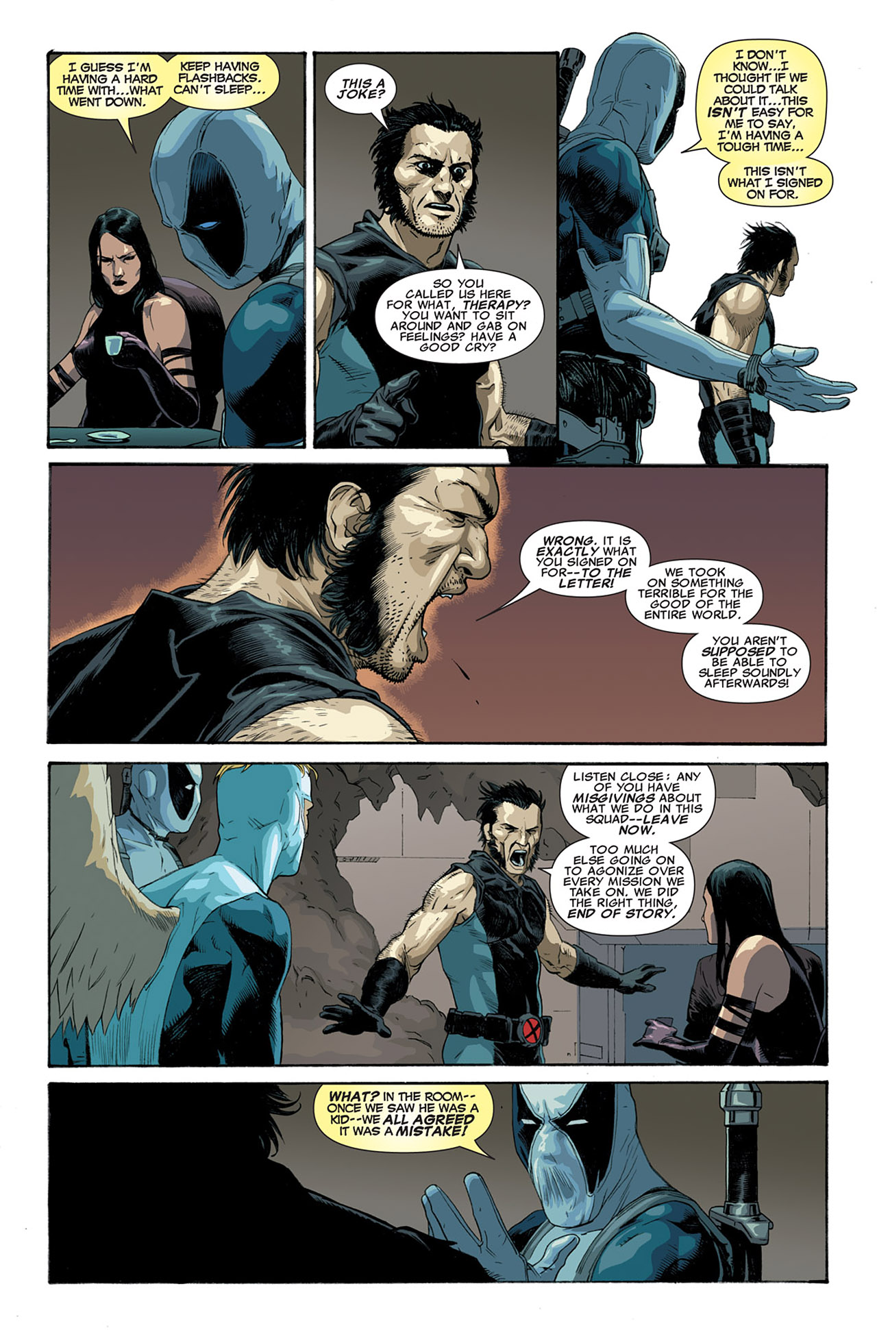 Read online Uncanny X-Force (2010) comic -  Issue #5 - 9