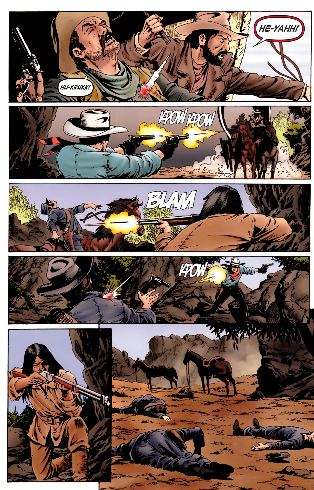 Read online The Lone Ranger & Zorro: The Death of Zorro comic -  Issue #4 - 9