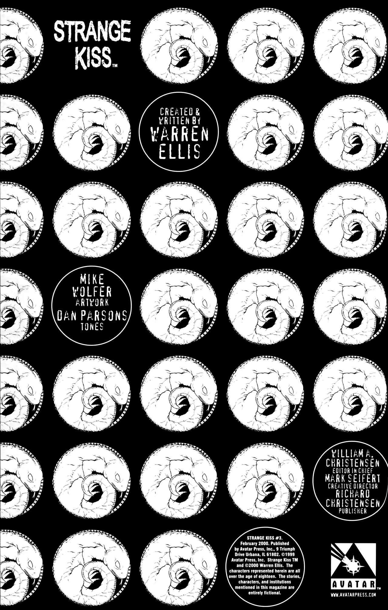 Read online Strange Kiss comic -  Issue #3 - 2