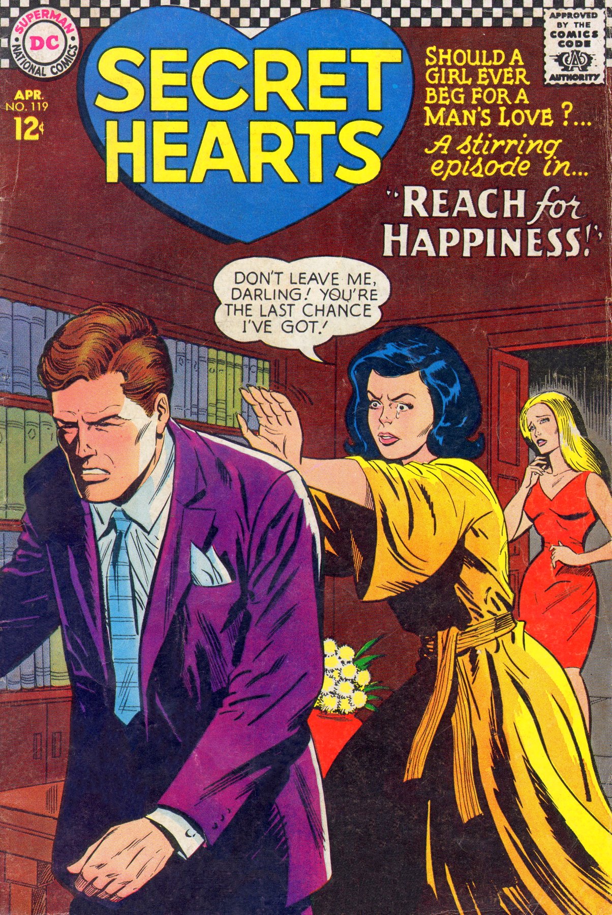 Read online Secret Hearts comic -  Issue #119 - 1