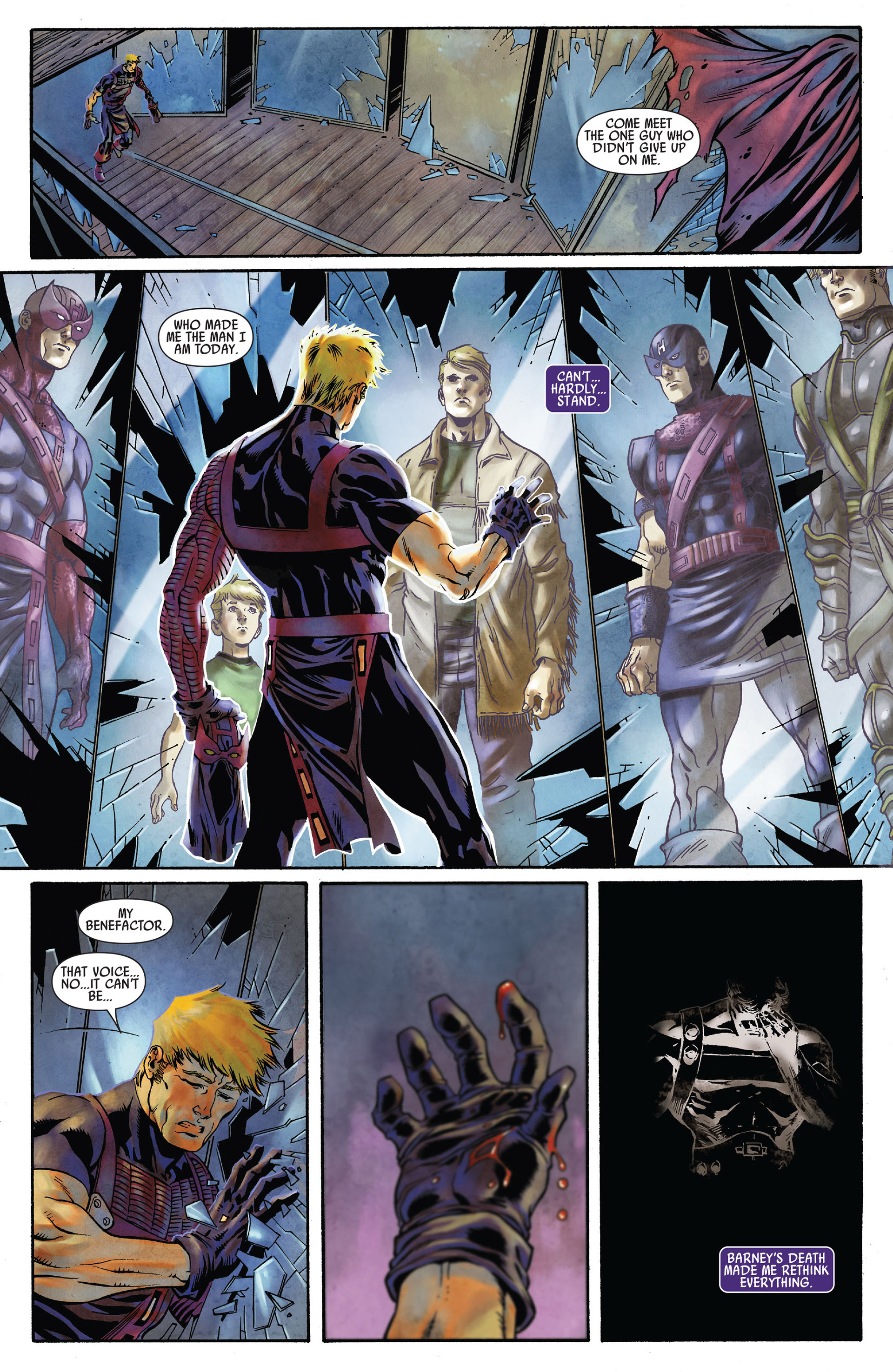 Read online Hawkeye: Blindspot comic -  Issue #3 - 17