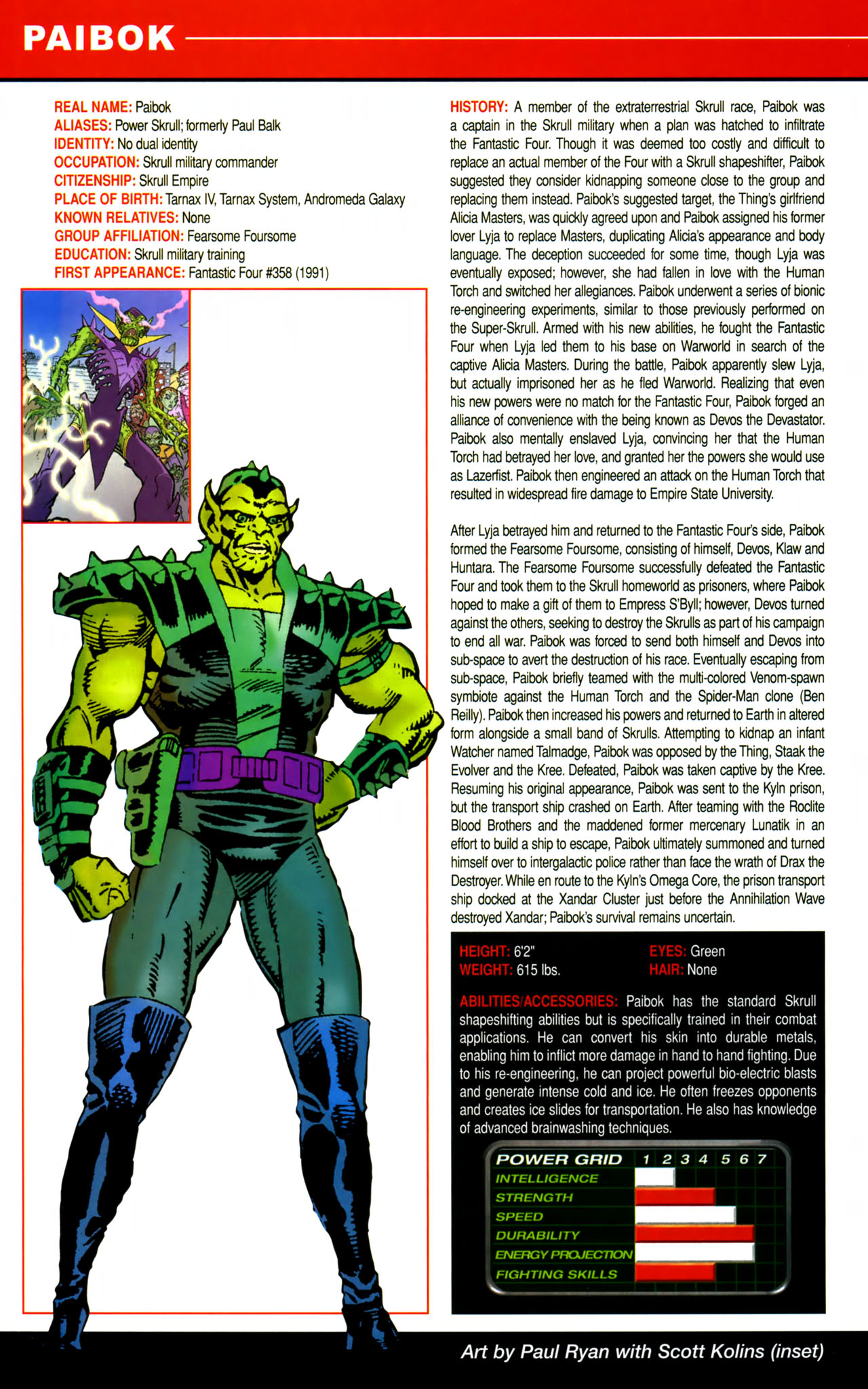 Read online All-New Official Handbook of the Marvel Universe A to Z comic -  Issue #8 - 34