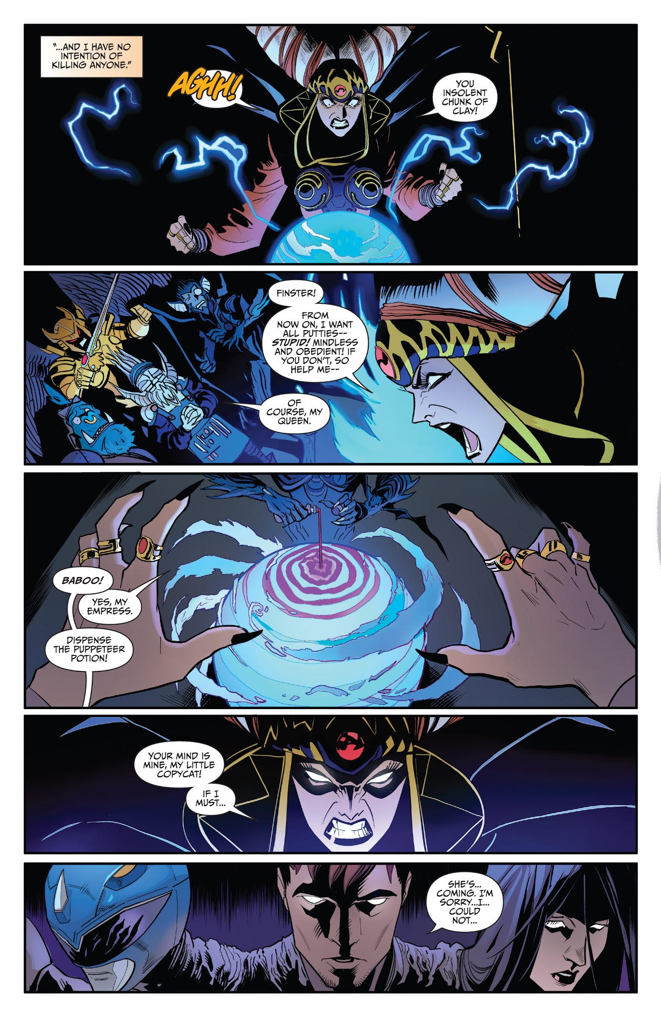 Read online Saban's Go Go Power Rangers comic -  Issue #8 - 10