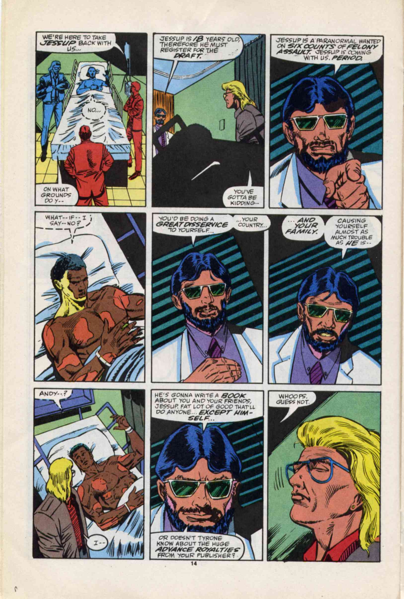 Read online Psi-Force comic -  Issue #26 - 16