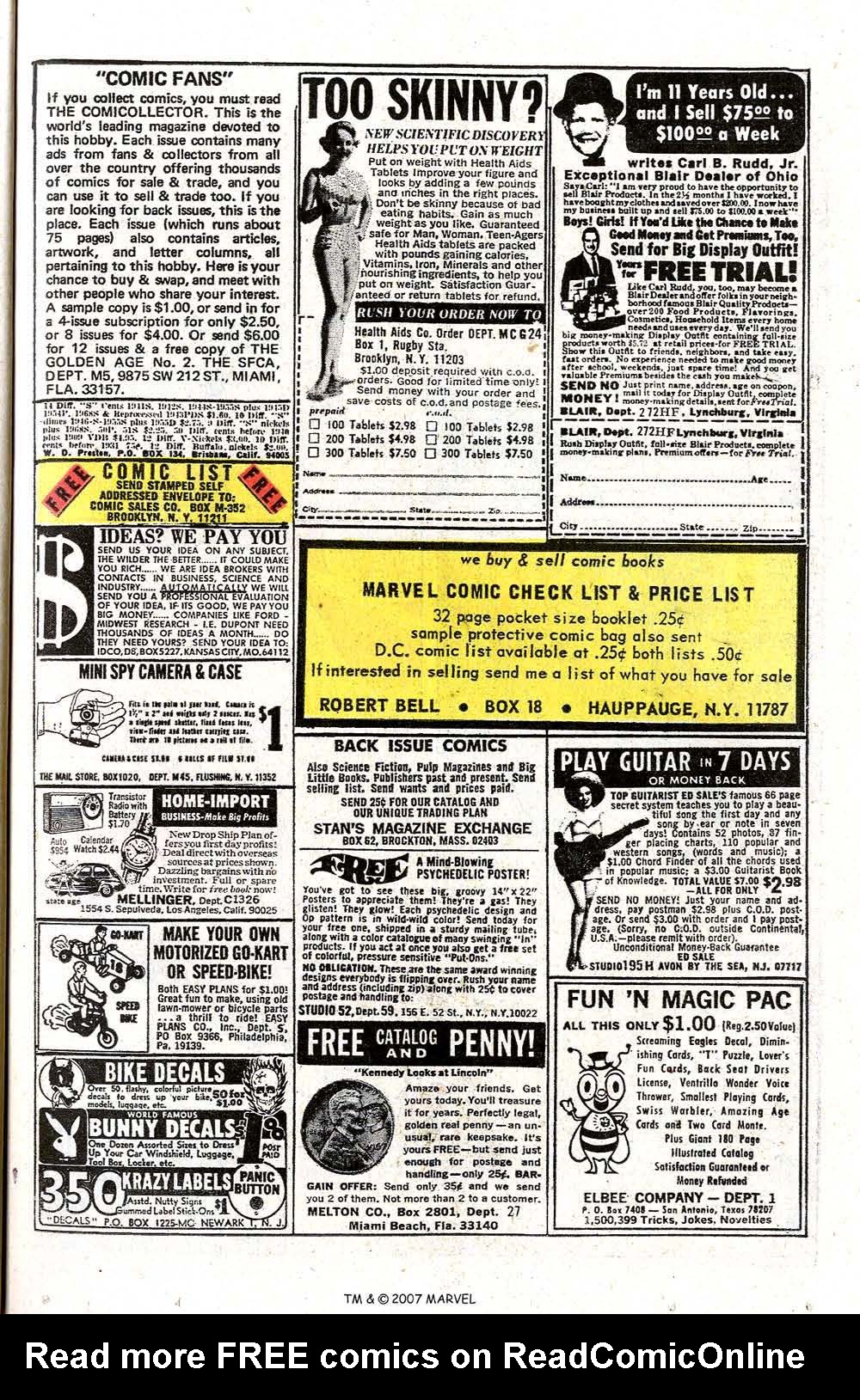 Read online Silver Surfer (1968) comic -  Issue #7 - 45