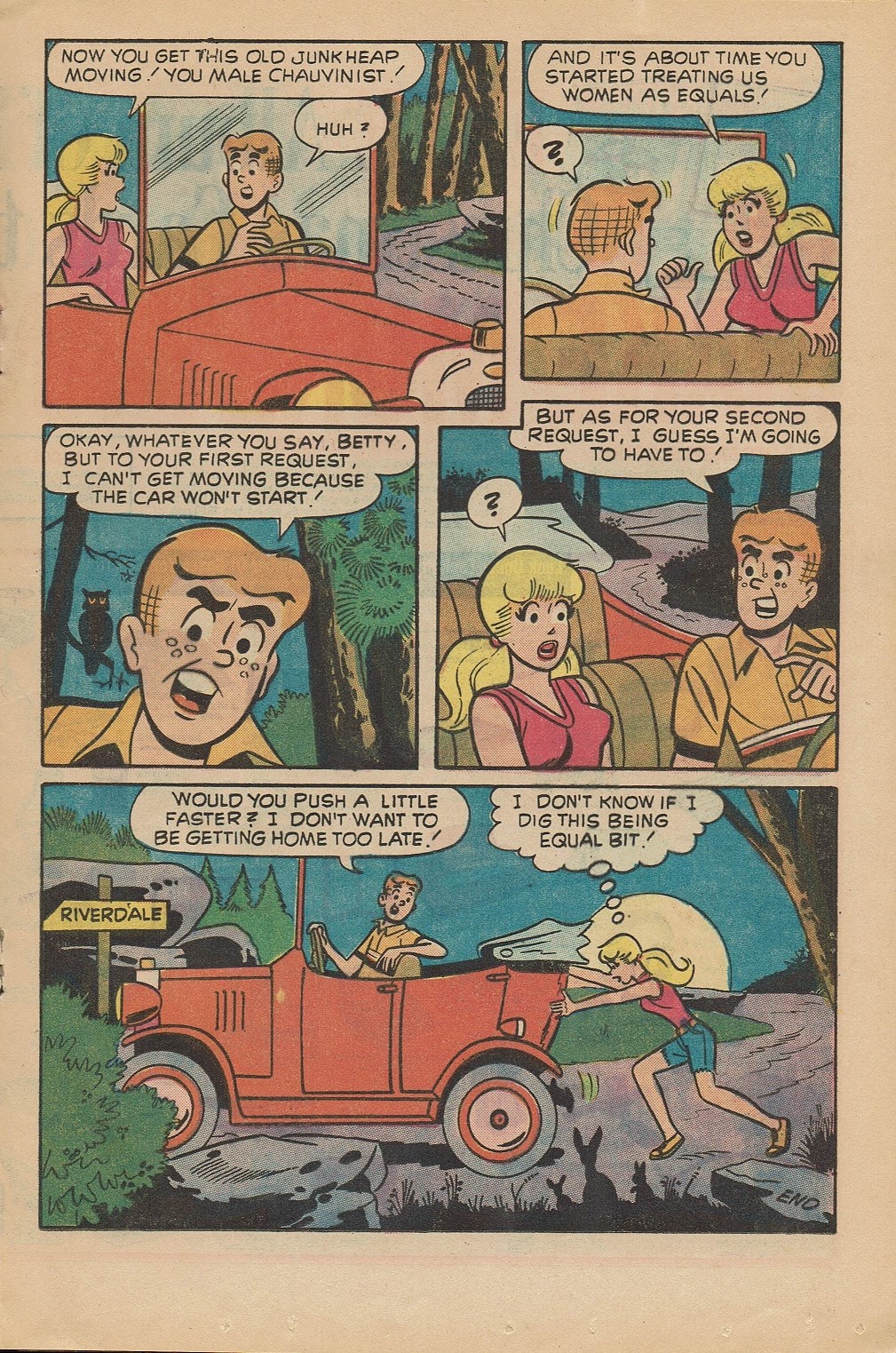 Read online Pep Comics comic -  Issue #282 - 17