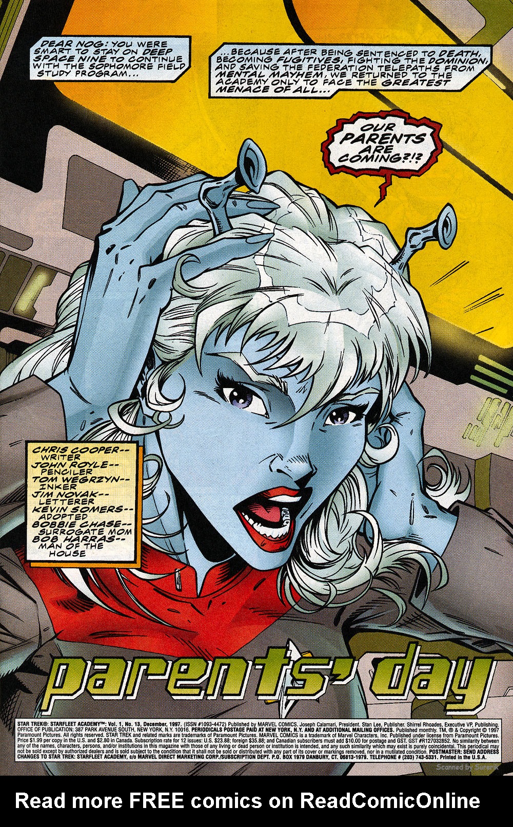 Read online Star Trek: Starfleet Academy (1996) comic -  Issue #13 - 4