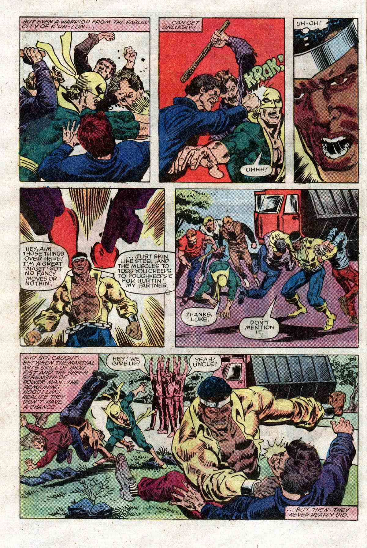 Read online Power Man and Iron Fist (1978) comic -  Issue #92 - 9