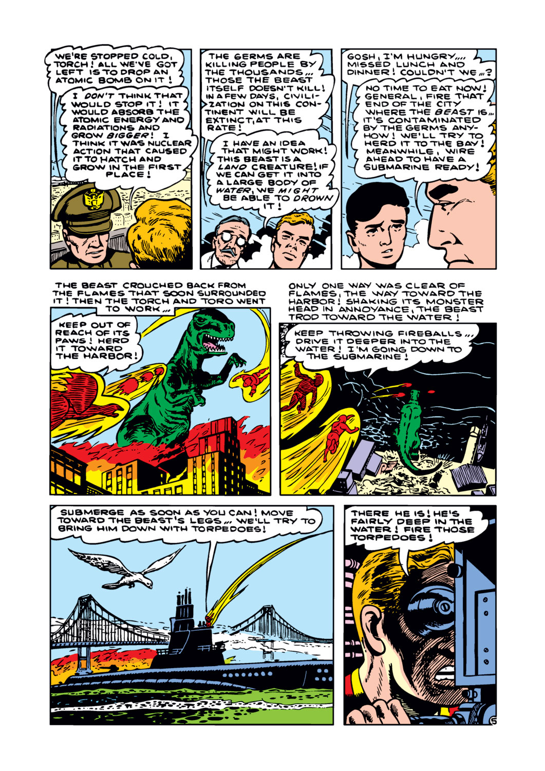 Read online The Human Torch (1940) comic -  Issue #36 - 12