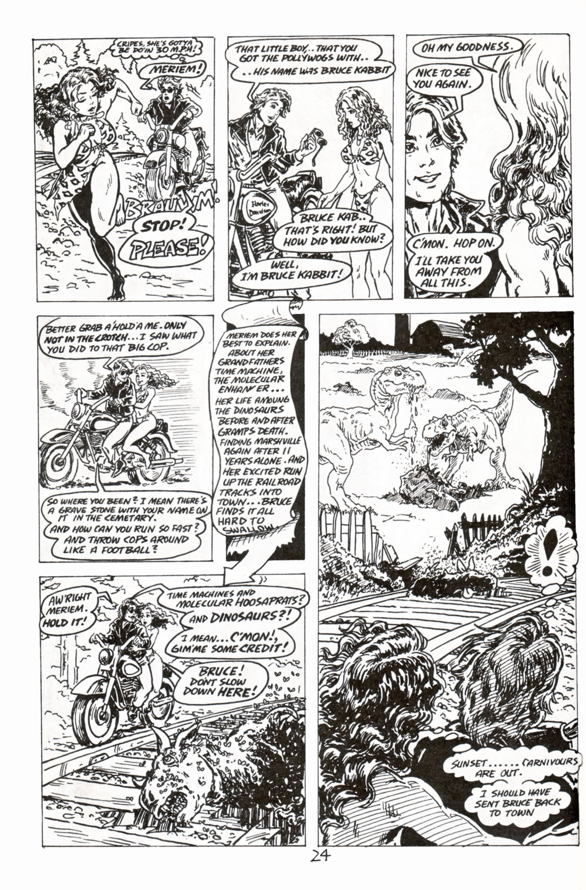 Read online Cavewoman comic -  Issue #2 - 25