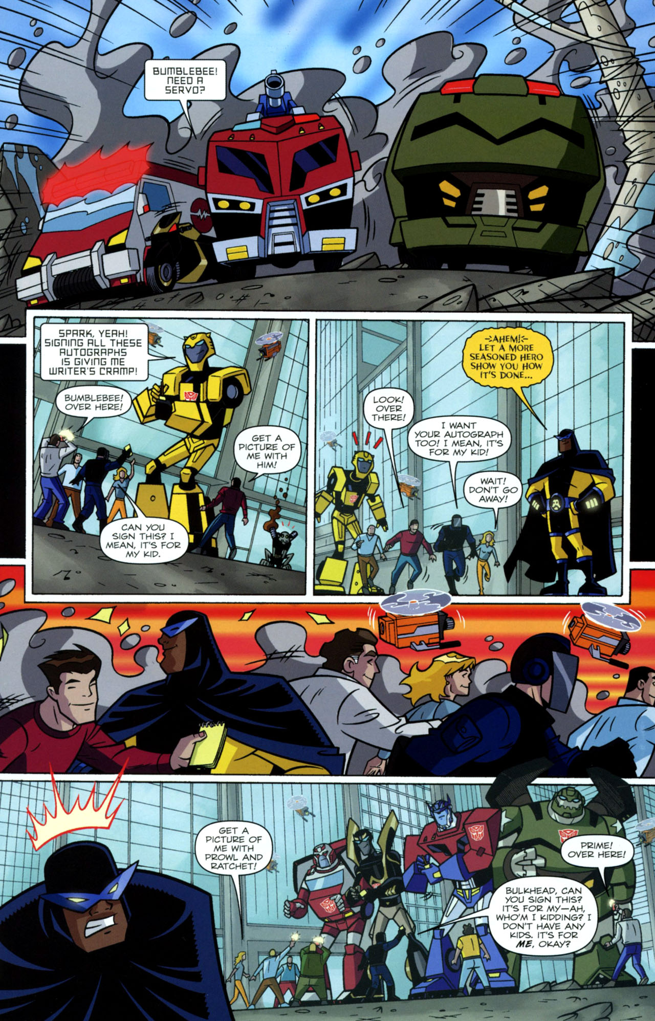 Read online Transformers Animated: The Arrival comic -  Issue #2 - 11