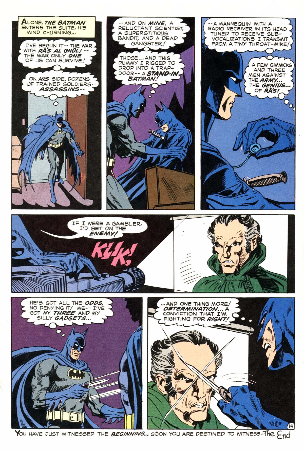Read online The Saga of Ra's Al Ghul comic -  Issue #3 - 16