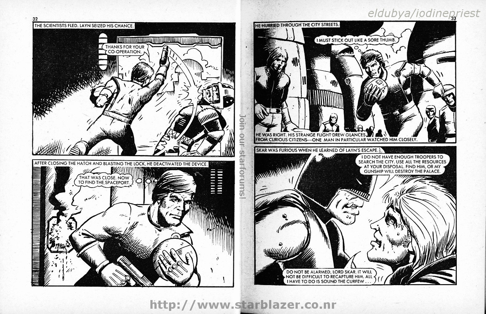 Read online Starblazer comic -  Issue #137 - 18