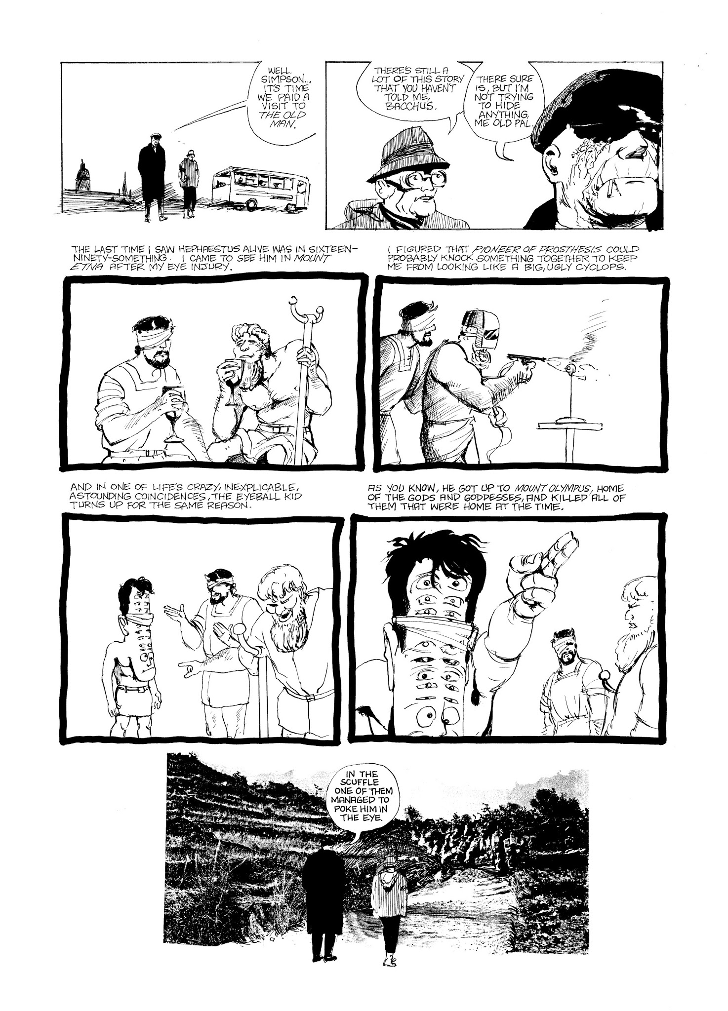 Read online Eddie Campbell's Bacchus comic -  Issue # TPB 3 - 16