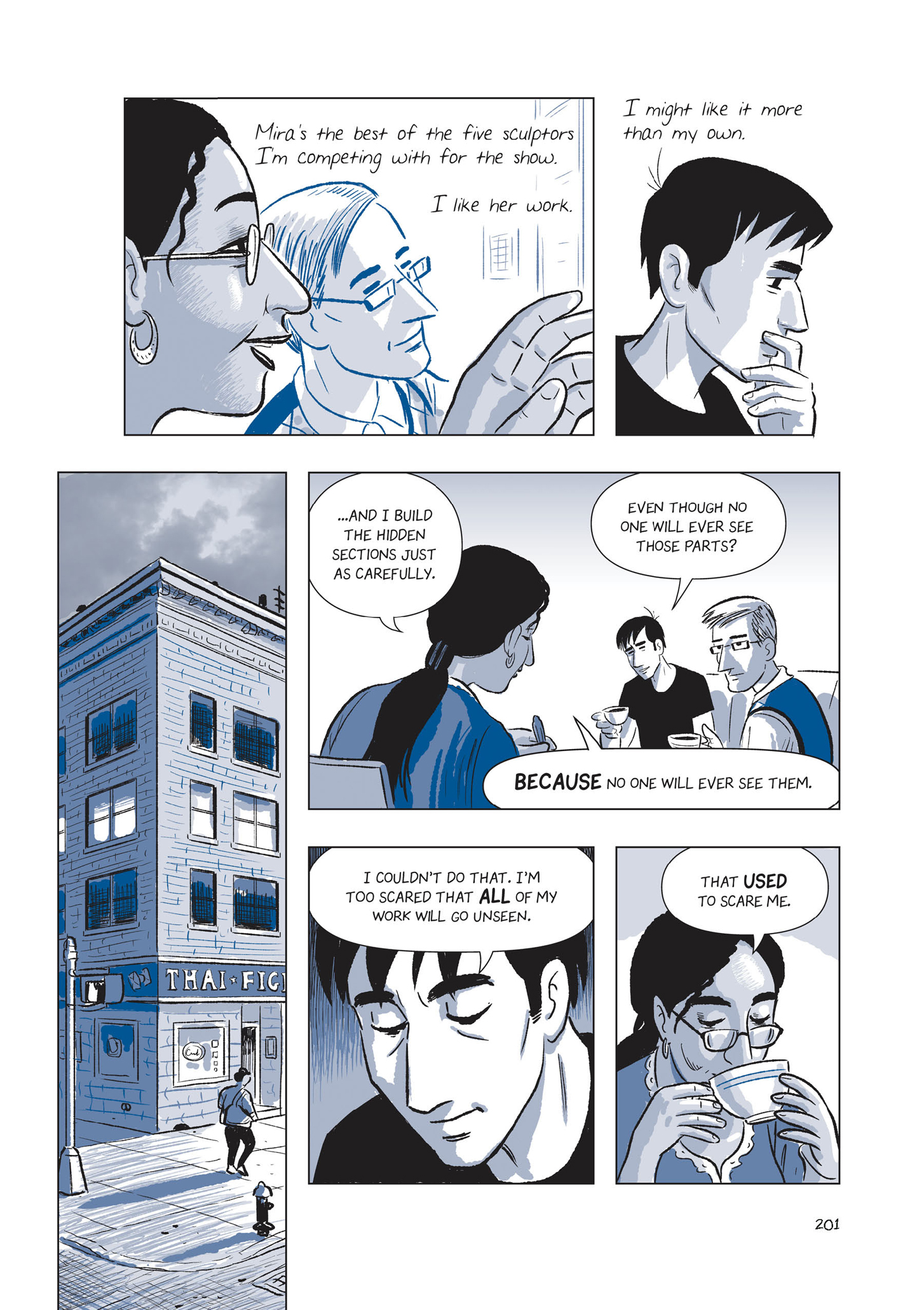 Read online The Sculptor comic -  Issue # Part 2 - 70