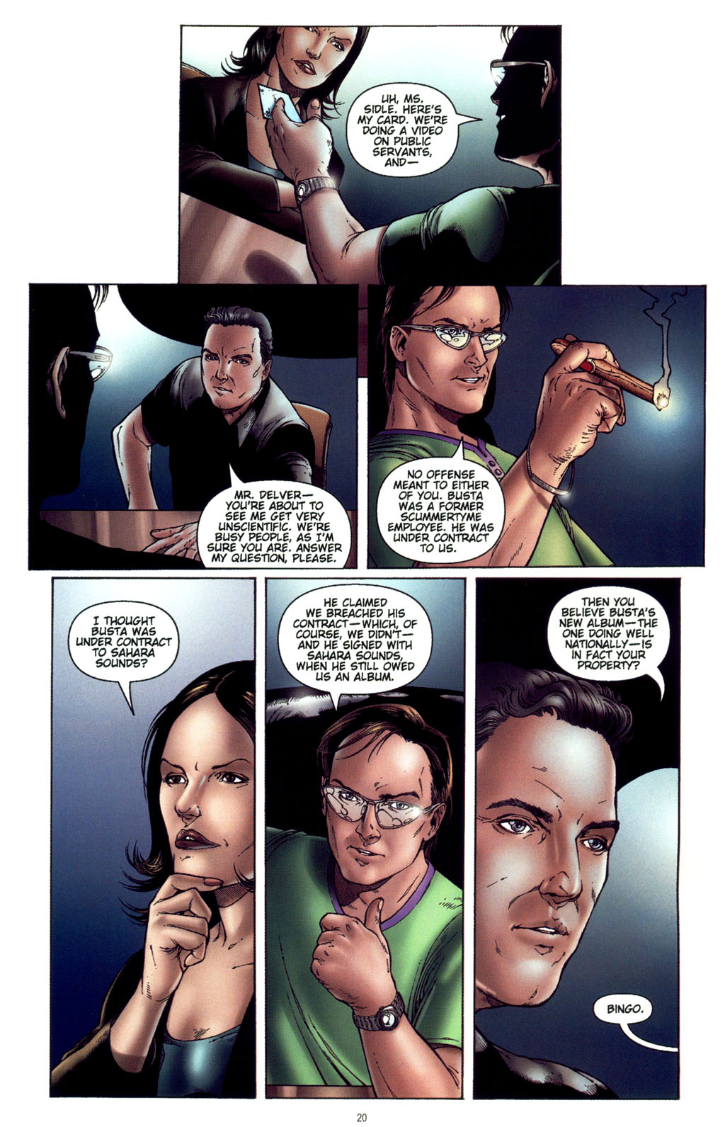 Read online CSI: Crime Scene Investigation: Bad Rap comic -  Issue #4 - 21