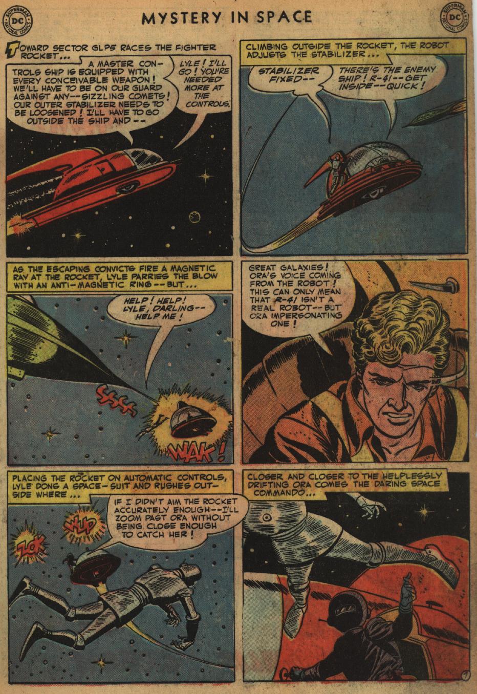 Read online Mystery in Space (1951) comic -  Issue #7 - 9