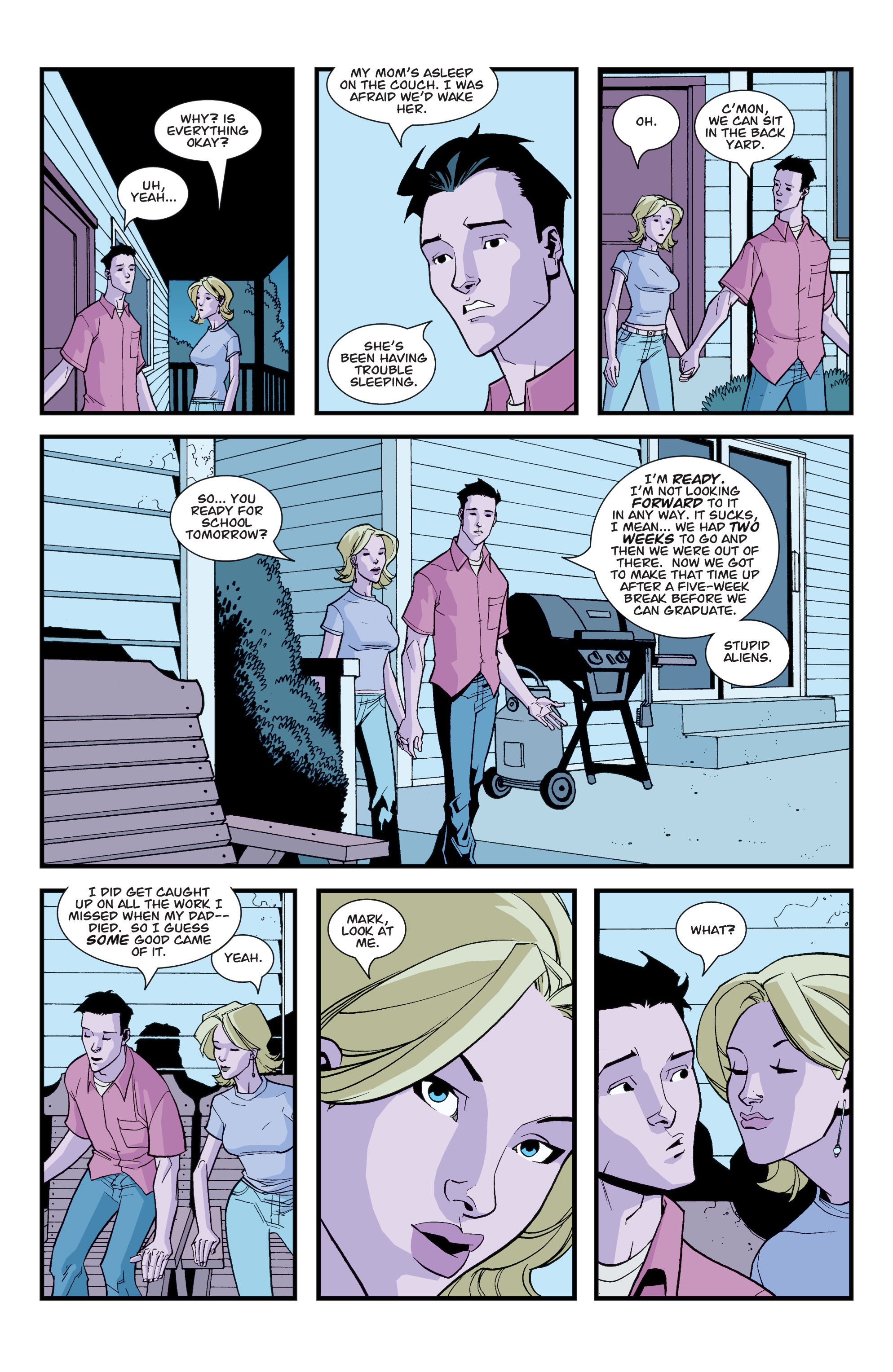 Read online Invincible comic -  Issue # _TPB 4 - Head of The Class - 91