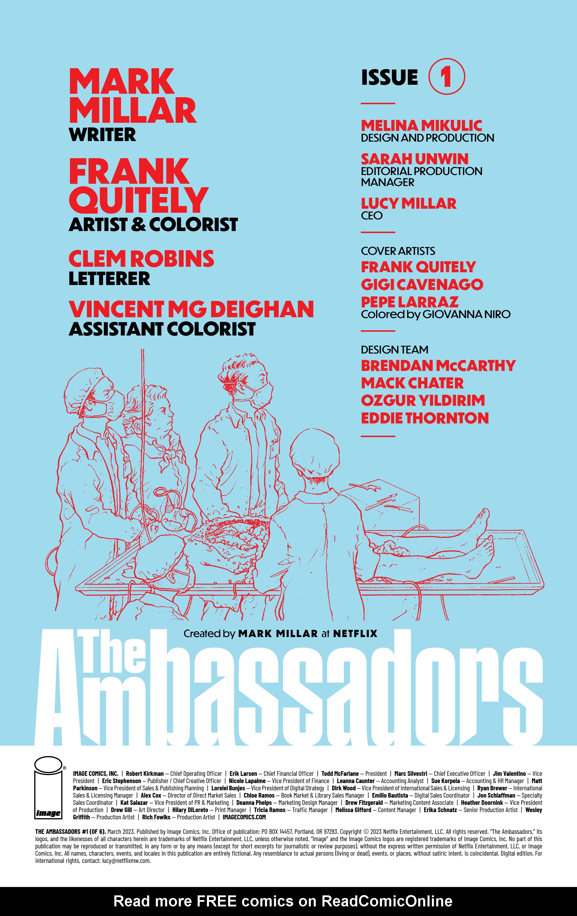 Read online The Ambassadors comic -  Issue #1 - 3