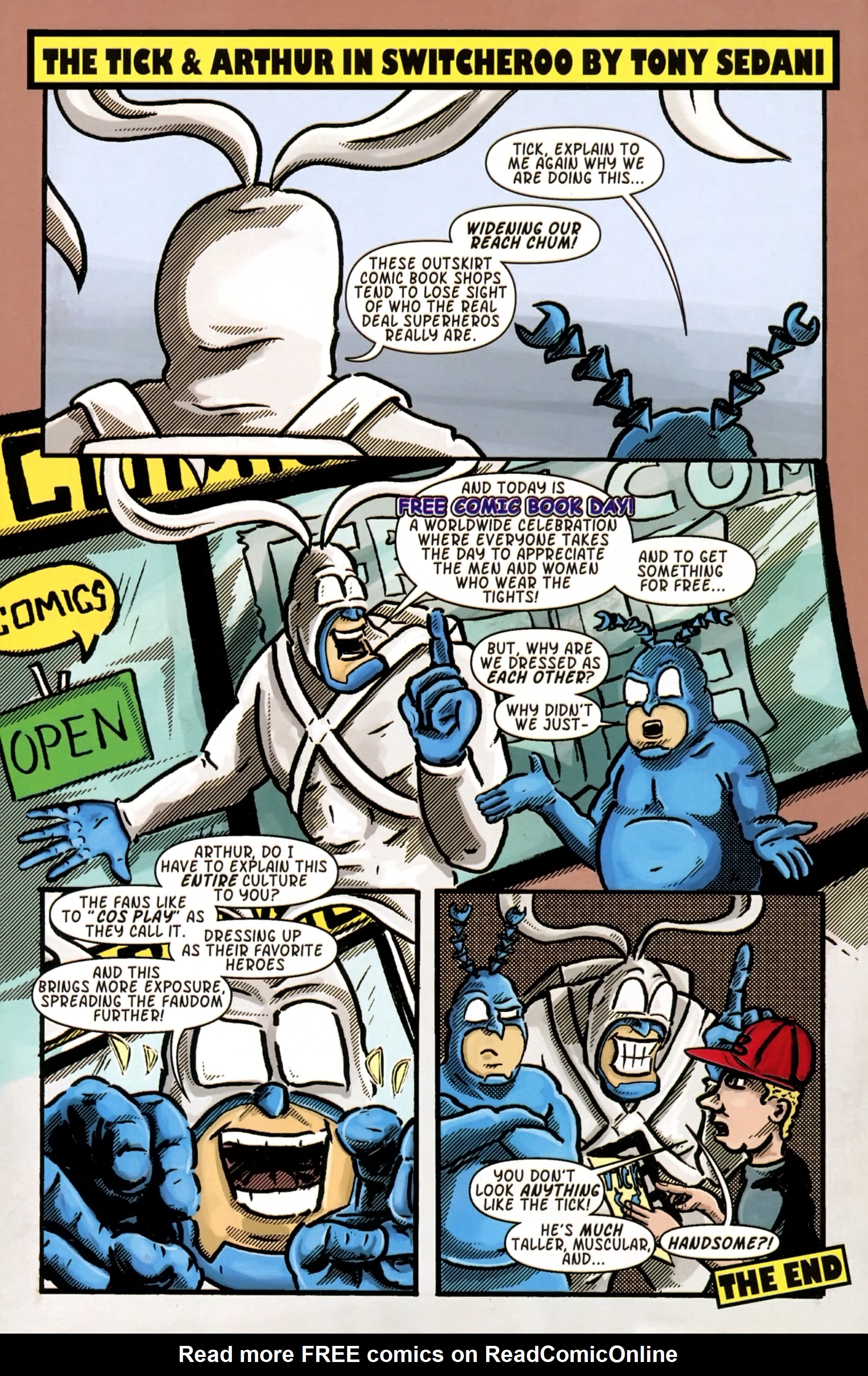 Read online Free Comic Book Day 2019 comic -  Issue # The Tick - 16