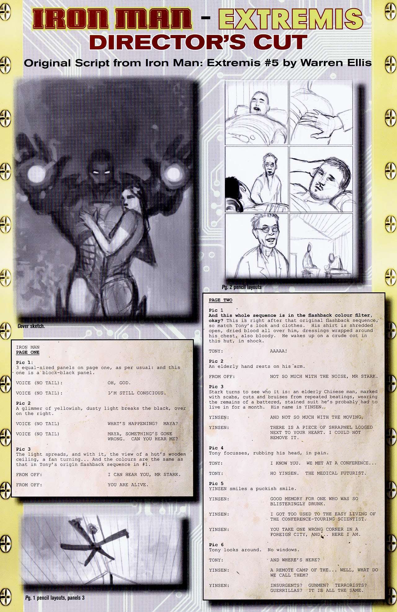 Read online Iron Man: Extremis Director's Cut comic -  Issue #5 - 34