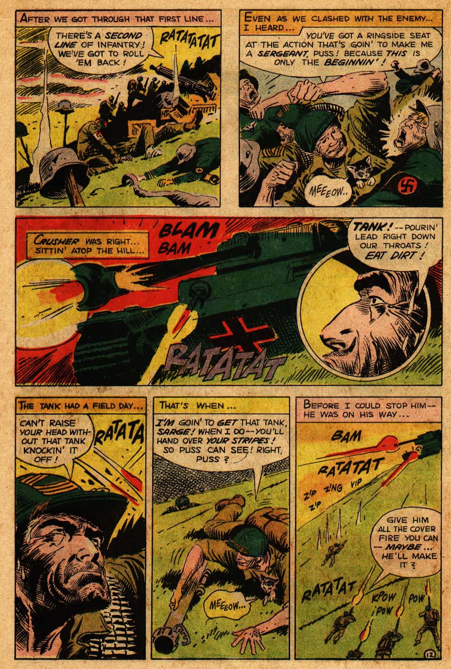 Read online Our Army at War (1952) comic -  Issue #176 - 18