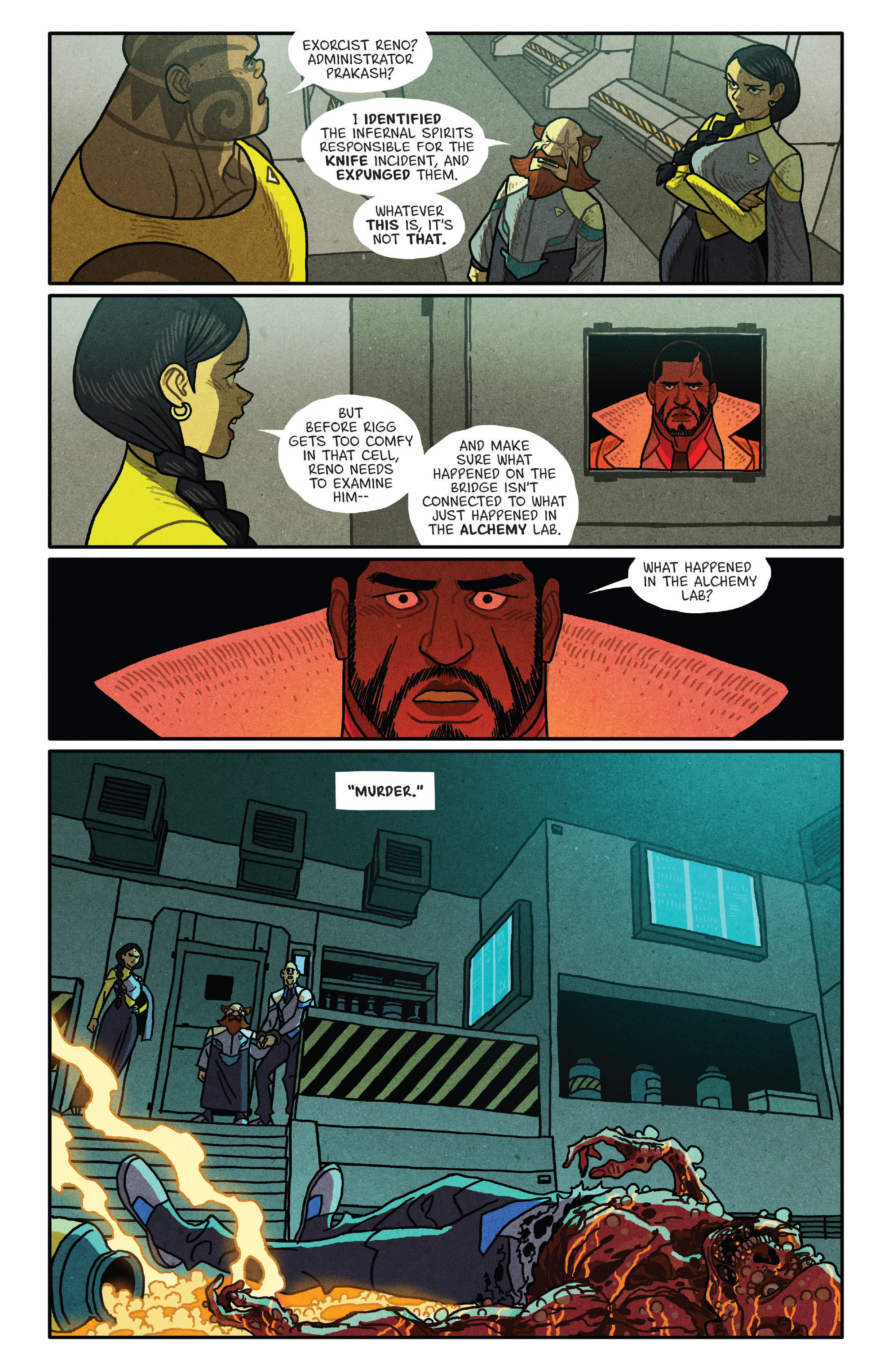 Read online Outer Darkness comic -  Issue #10 - 10