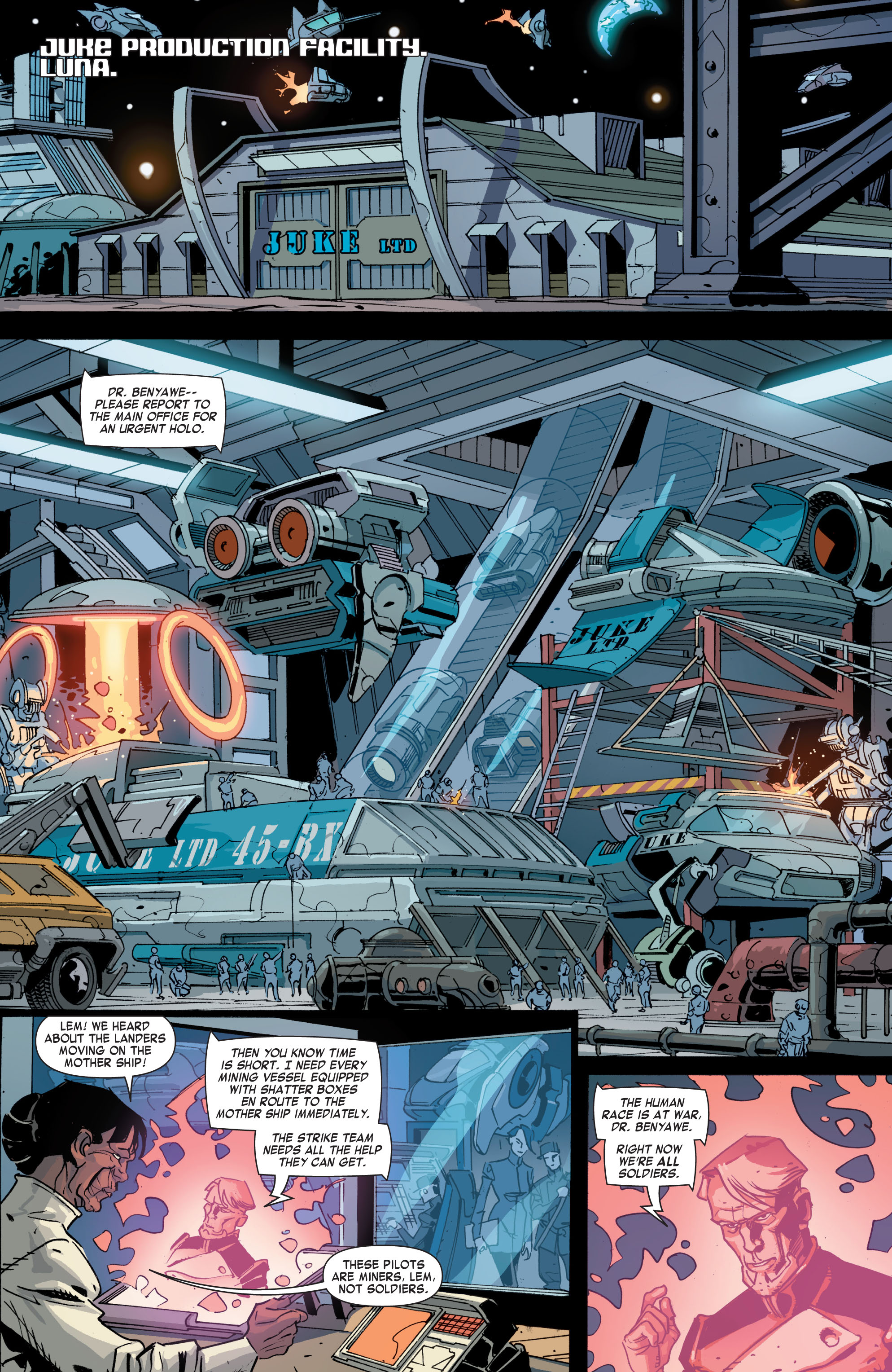 Read online Formic Wars: Silent Strike comic -  Issue #4 - 12