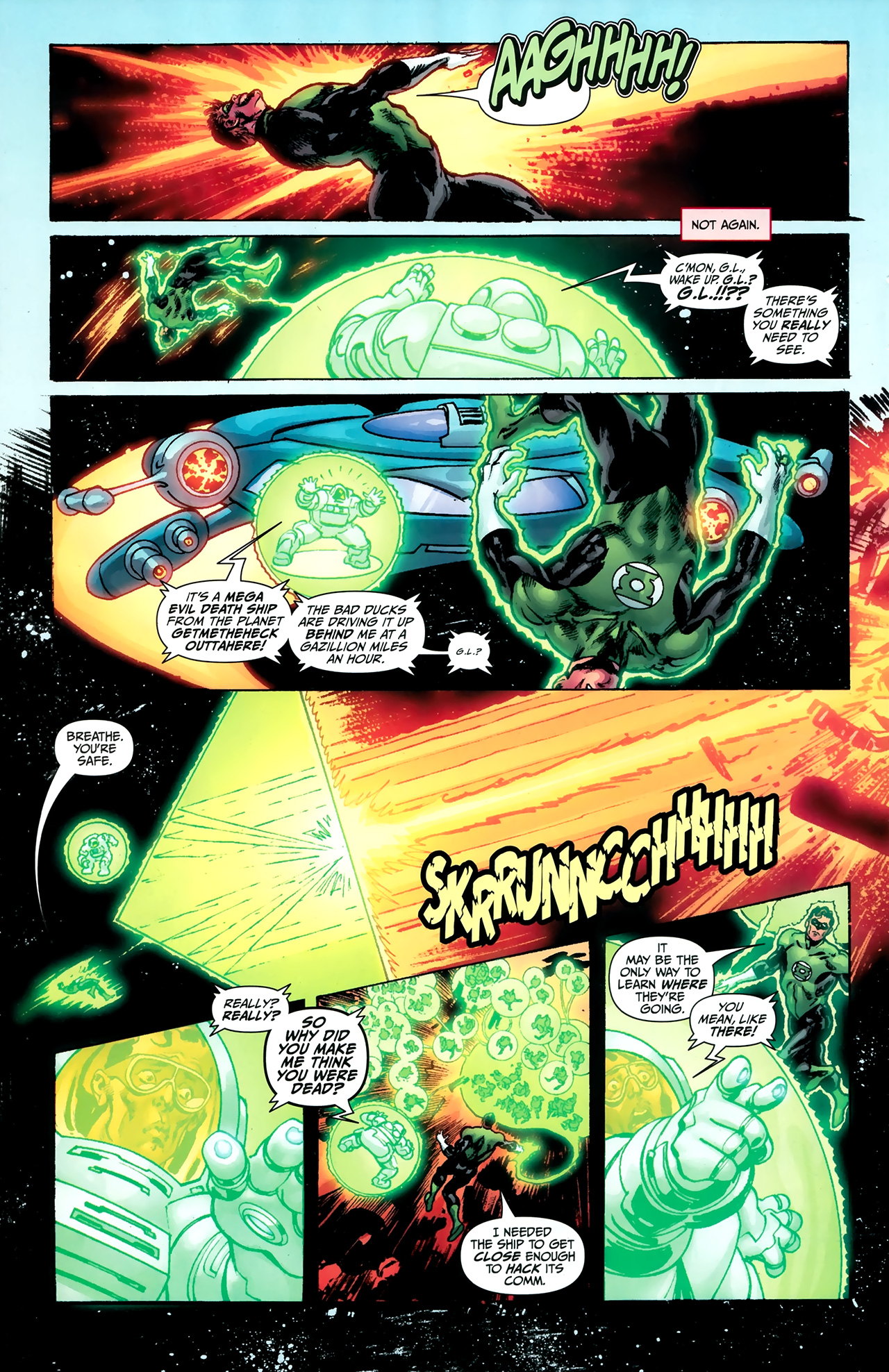 Read online Green Lantern/Plastic Man: Weapons of Mass Deception comic -  Issue # Full - 29