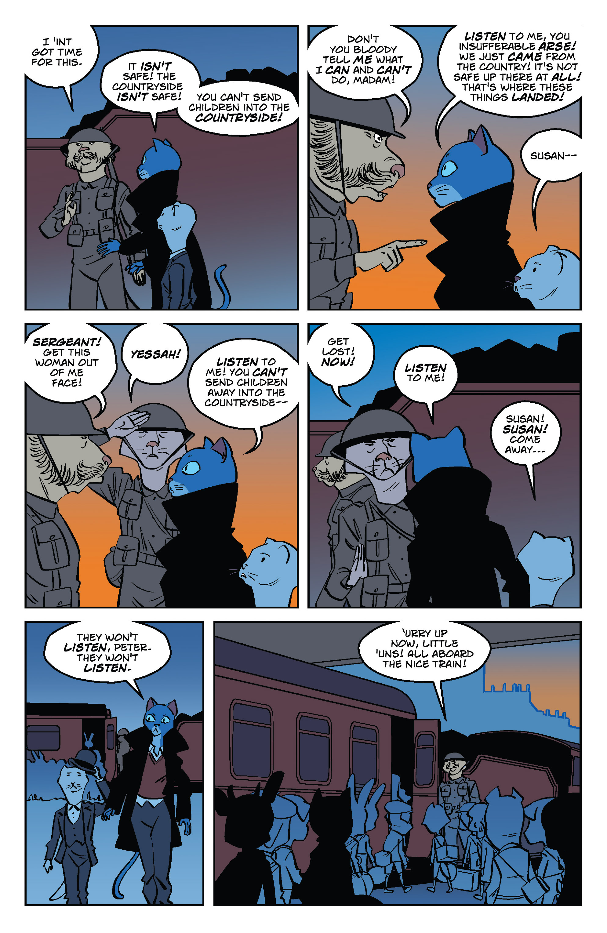 Read online Wild's End: Journey's End comic -  Issue # TPB (Part 1) - 16