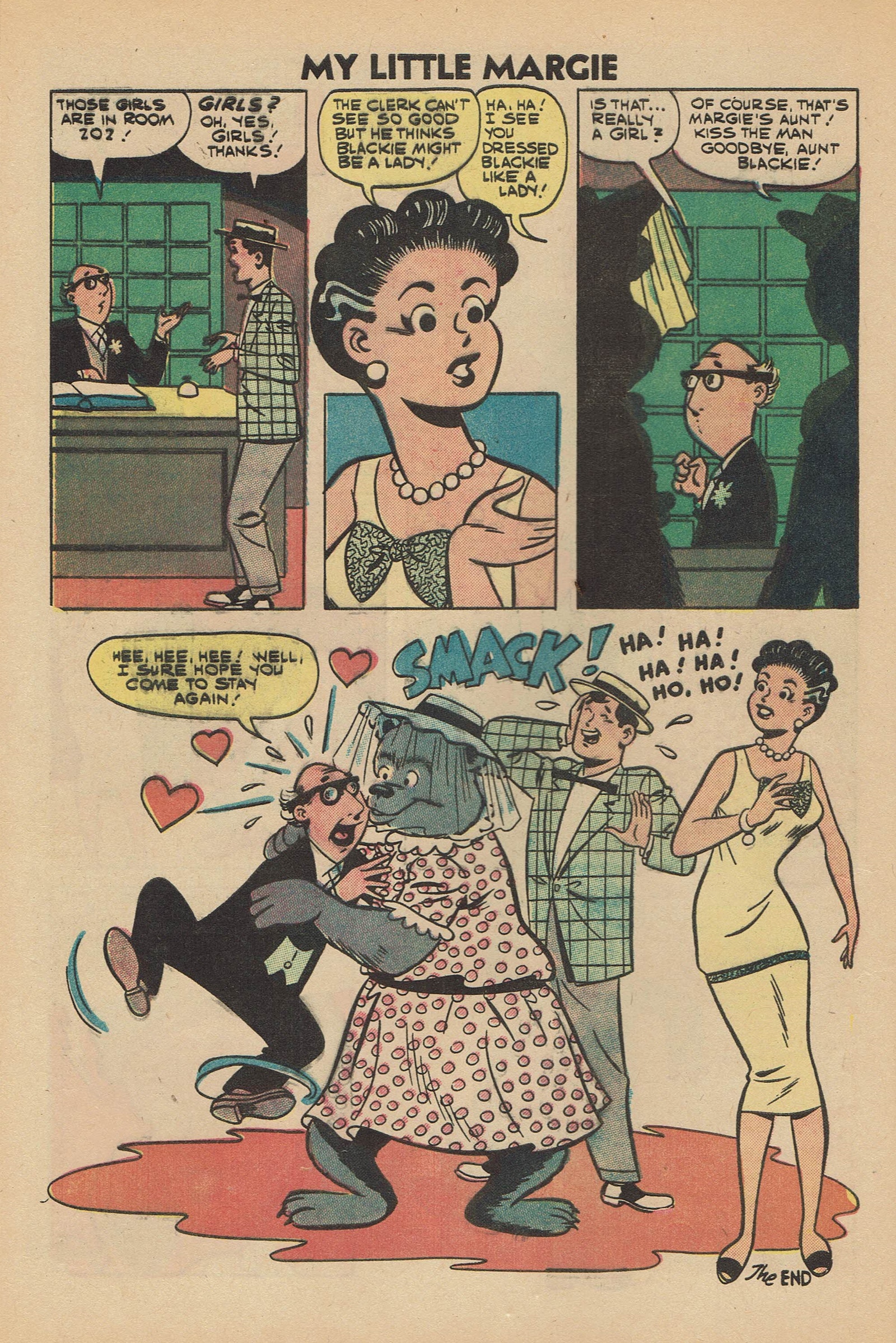 Read online My Little Margie (1954) comic -  Issue #24 - 8