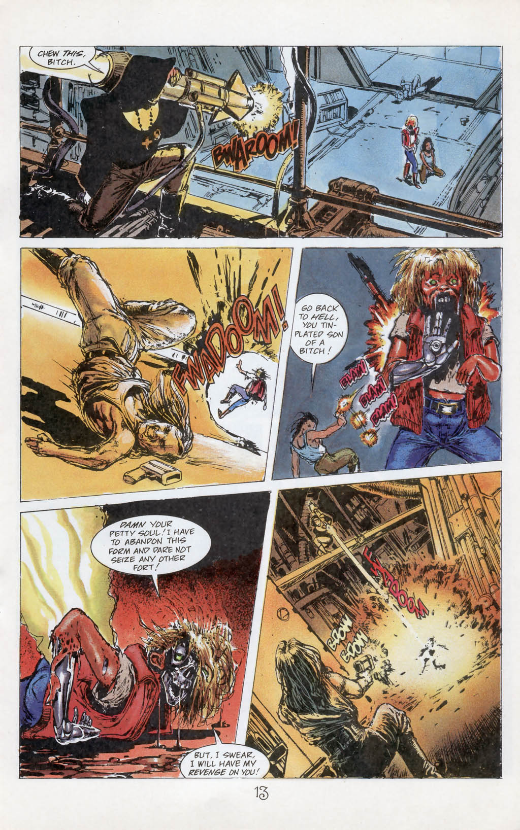 Read online Grimjack comic -  Issue #69 - 16