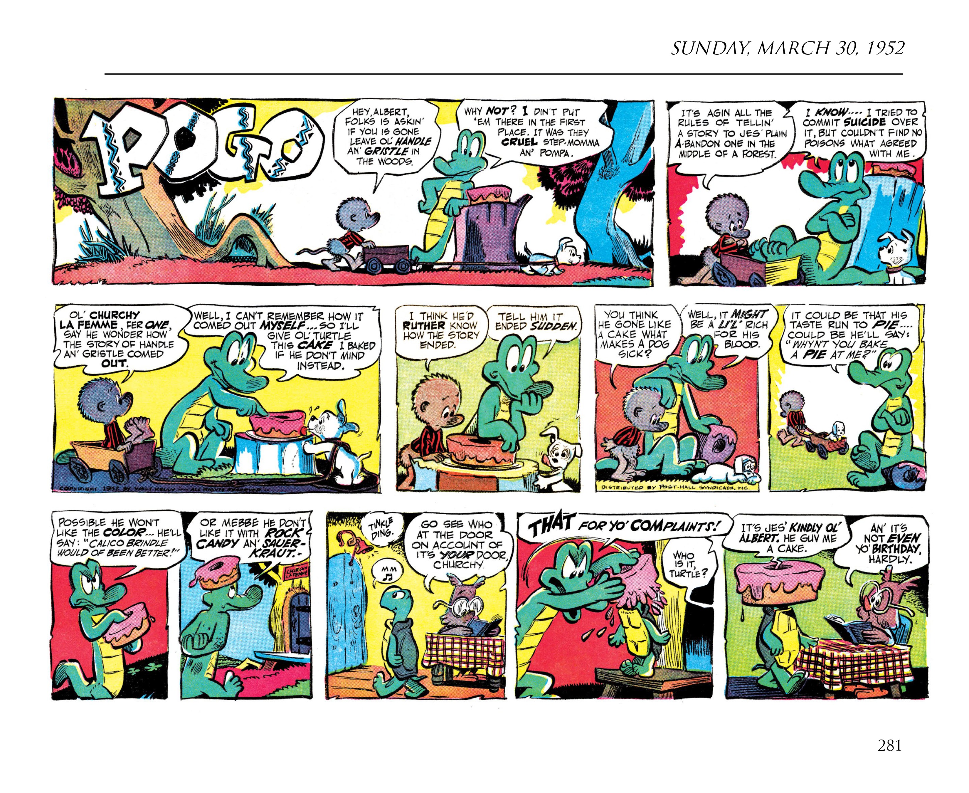 Read online Pogo by Walt Kelly: The Complete Syndicated Comic Strips comic -  Issue # TPB 2 (Part 3) - 99