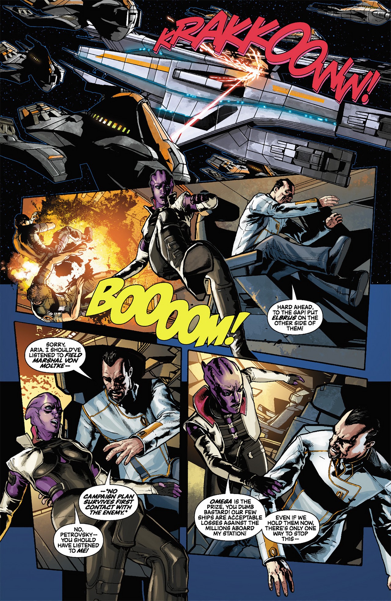 Read online Mass Effect: Invasion comic -  Issue #2 - 6