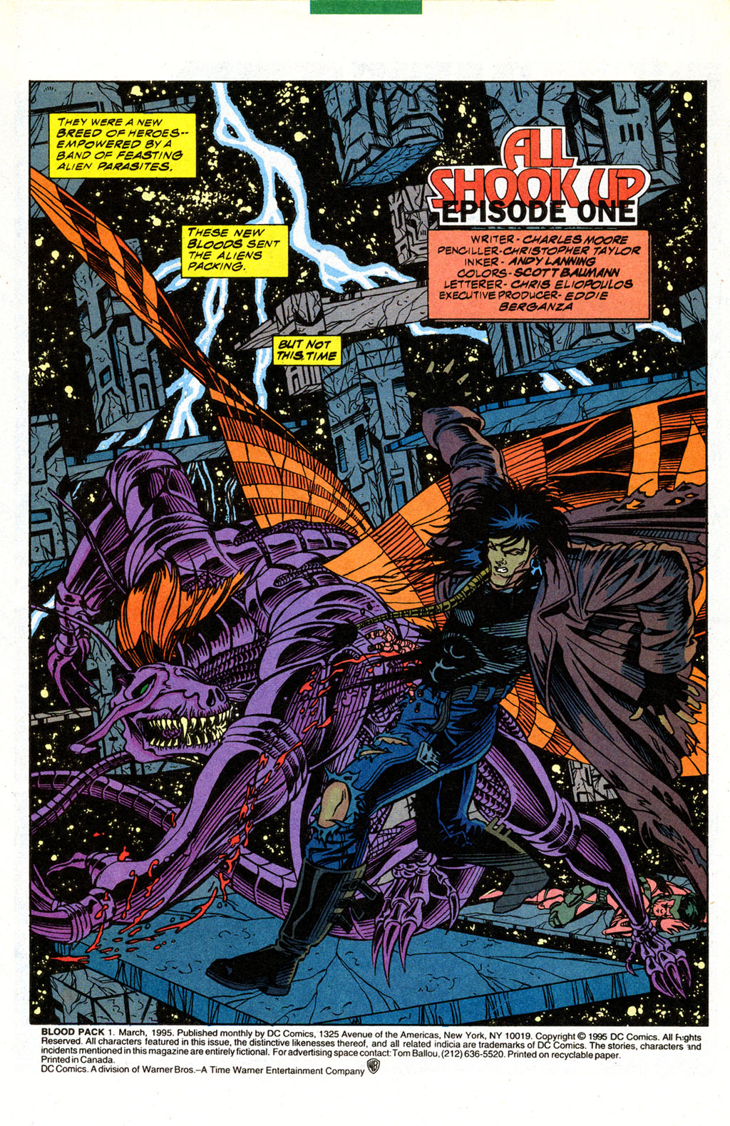 Read online Blood Pack comic -  Issue #1 - 2