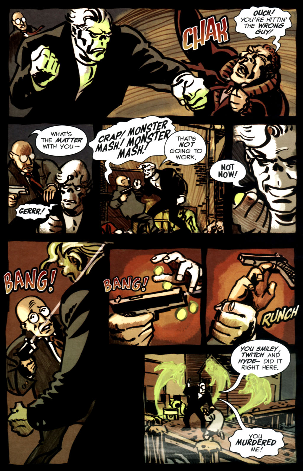 Read online Frankenstein Mobster comic -  Issue #3 - 31