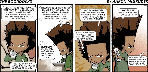 Read online The Boondocks Collection comic -  Issue # Year 2006 (Colored Reruns) - 189