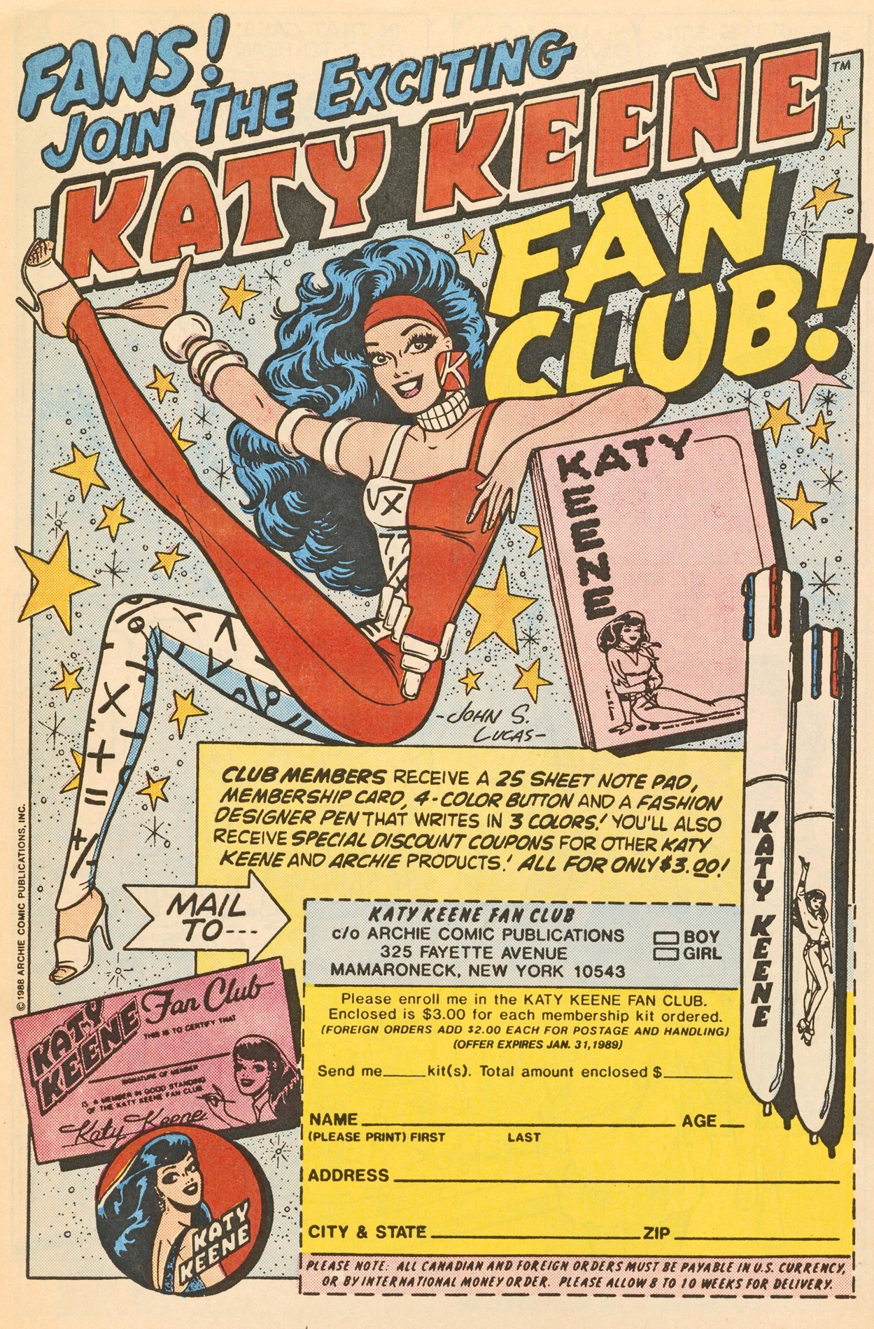 Read online Katy Keene (1983) comic -  Issue #28 - 28